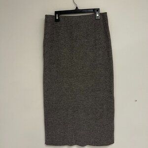 zara gray pencil skirt